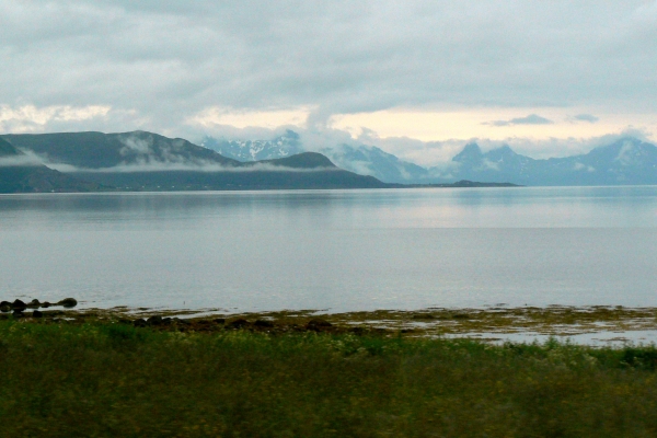Zdjęcie z Norwegii - wyjazd z Sortland