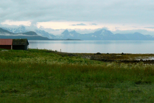 Zdjęcie z Norwegii - wyjazd z Sortland