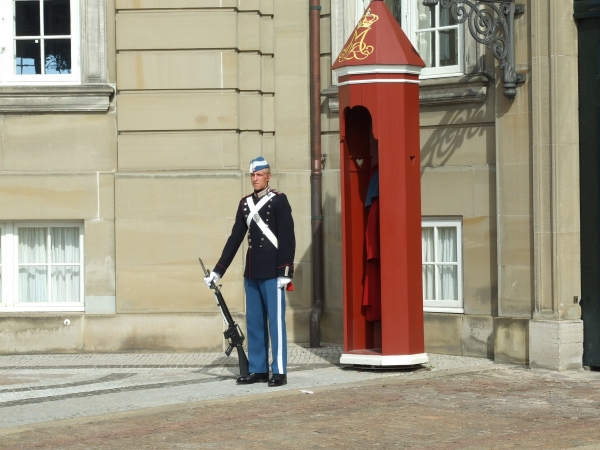 Zdjęcie z Danii - pałacowa warta