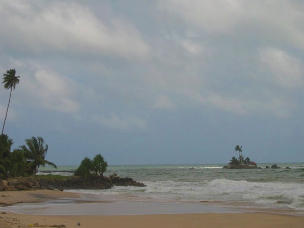 Zdjęcie ze Sri Lanki - przed nocnym sztormem