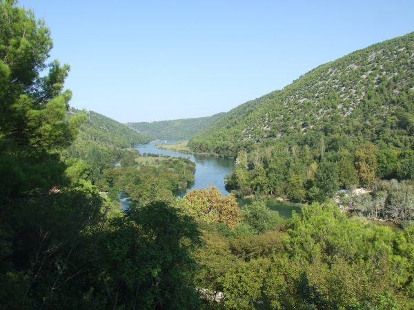 Zdjęcie z Chorwacji - rzeka Krka