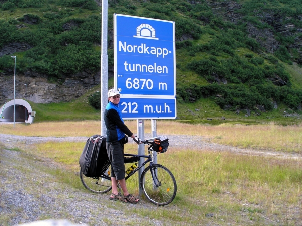 Zdjęcie z Norwegii - przed tunelem