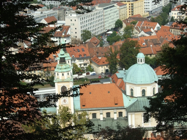 Zdjęcie ze Słowenii - Ljubljana spod zamku
