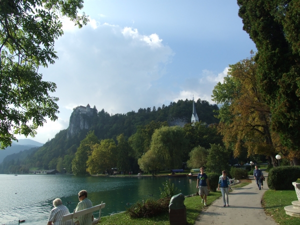 Zdjęcie ze Słowenii - jezioro Bledzkie