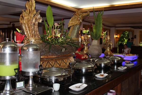 Zdjęcie z Tajlandii - część jadalna hotelu