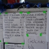 Zdjęcie z Polski - Menu restauracji dworc.