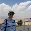 Zdjęcie z Jordanii - ja na tle Ziemi Obiecanej