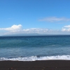 Zdjęcie z Indonezji - czarne plaże