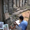 Zdjęcie z Kambodży - W Banteay Kdei