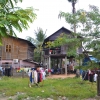 Zdjęcie z Kambodży - Domy mieszkancow Siem Reap