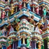 Zdjęcie z Malezji - Swiatynia Sri Mahamariamman. Detale, czyli kolorowy zawrot glowy :)