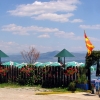 Zdjęcie z Macedonii - Wieś Radożda - knajpka na plaży.