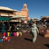 Zdjęcie z Maroka - Marrakesz - plac Djemaa El Fna.