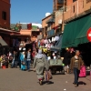 Zdjęcie z Maroka - Marrakesz - plac Djemaa El Fna.