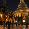 Zdjęcie z Birmy - Rangun, pagoda Shwedagon