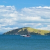 Zdjęcie z Nowej Zelandii - Jedna z prywatnych wysepek