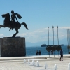 Zdjęcie z Grecji - Konny pomnik Aleksandra Wielkiego.
