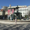 Zdjęcie z Hiszpanii - na placu Rossio