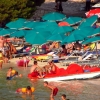 Zdjęcie z Albanii - Ksamil - plaża w centrum.