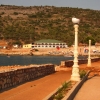 Zdjęcie z Albanii - Ksamil - nadmorska promenada.