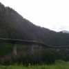 Zdjęcie z Lichtensteinu - górska autostrada z daleka
