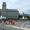 Zdjęcie z Hiszpanii - plac de Catalunya