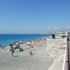 Zdjęcie z Hiszpanii - plaża w Nicei