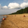 Zdjęcie z Łotwy - Saulkrasti - plaża.