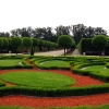 Zdjęcie z Łotwy - Pałac Rundale - ogród.