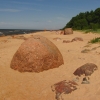 Zdjęcie z Łotwy - Laucu Akmeni - plaża.