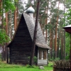 Zdjęcie z Łotwy - Ryski skansen - cerkiewka.