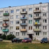 Zdjęcie z Łotwy - Lipawa - Karosta, postsowieckie blokowiska.