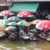 Zdjęcie z Tajlandii - Pływający targ Amphawa