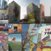 Zdjęcie z Polski - murale na Gdańskiej Zaspie