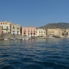 Zdjęcie z Włoch - dopływamy do miasteczka Lipari, którego nazwa brzmi tak samo jak całej wyspy