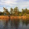 Zdjęcie z Kanady - Nasze miejsce biwakowe na wyspie Franklin Island, Ontario