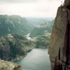 Zdjęcie z Norwegii - z Preikestolen