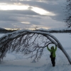 Zdjęcie z Norwegii - Tromso zimą