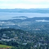 Zdjęcie z Norwegii - widok na Oslo i Oslofjord ze skoczni