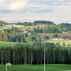 Zdjęcie z Norwegii - miateczko Hamar nad jez. Mjosa; miejsce naszego noclegu przed kolejnym dniem zwiedzania