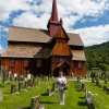 Zdjęcie z Norwegii - Ringebu stavkirke z XIII wieku