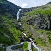 Zdjęcie z Norwegii - Stigfossen