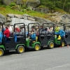 Zdjęcie z Norwegii -  na lodowiec Jostedalsbreen - wiozą nas takimi trollcarami:)