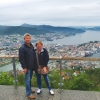 Zdjęcie z Norwegii - pozdrawiamy z Fløyen