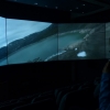 Zdjęcie z Norwegii - kino z zkarzywionym ekranem 180o pozwala na zupełnie inny odbiór