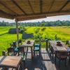Zdjęcie z Indonezji - Knajpka przy szlaku przez pola ryzowe