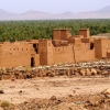 Zdjęcie z Maroka - Kazba Tissergat u stóp zielonej oazy