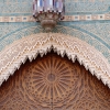 Zdjęcie z Maroka - przepiękne detale wejścia głównego do hotelu 