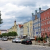 Zdjęcie z Niemiec - Miasto Burghausen nad rzeką Salzach 