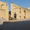 Zdjęcie z Indii - Jaipur - obserwatorium astronomiczne Jantar Mantar.